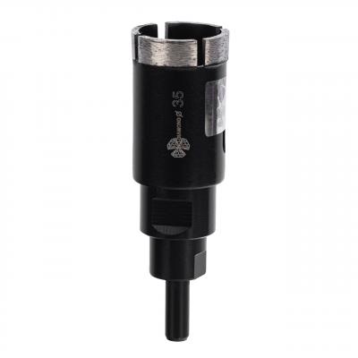 Коронка алмазная по керамограниту Trio-Diamond GCB773 (35 мм) Серебряная пайка