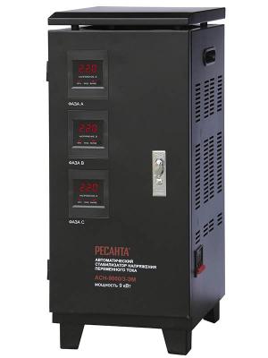 Стабилизатор напряжения Ресанта АСН-9000/3-ЭМ 63/4/4