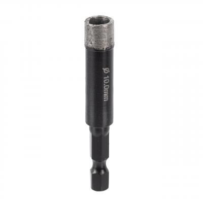 Коронка алмазная по керамограниту Trio-Diamond GCB754 (10 мм) Серебряная пайка