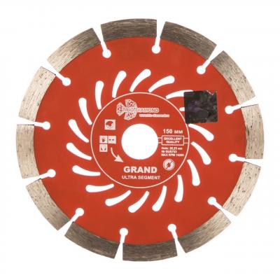Диск алмазный Trio-Diamond GUS723 (150x22,23) Сегментный серия Grand hot press