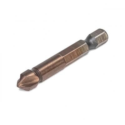 Зенкер конусный по металлу под М4 (8,3x50 мм; HSS-G P6M5K5) Extreme COBALT 5% "РОСОМАХА"