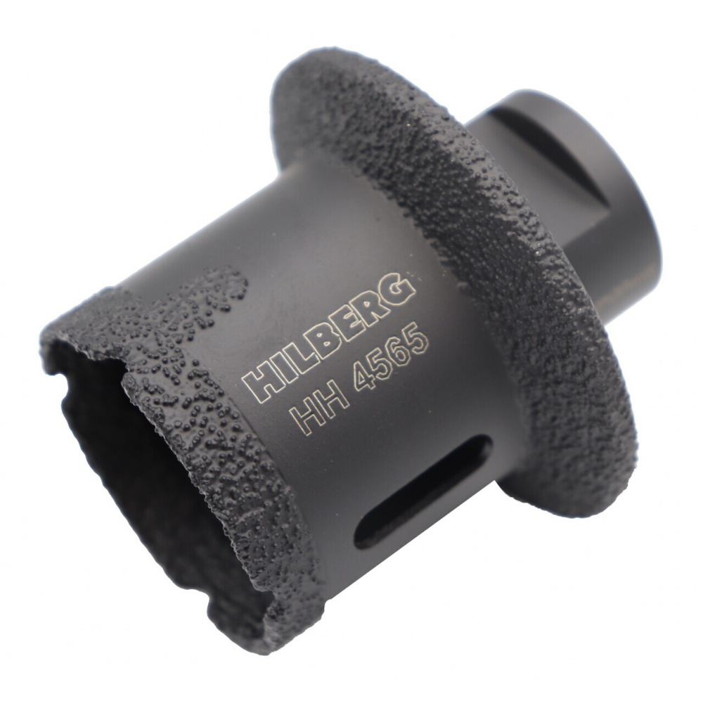 Коронка-фреза алмазная Hilberg HH4565 (45/65х40) по плитке Super Hard M14