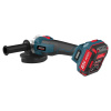 Бесщёточная аккумуляторная угловая шлифмашина ALTECO CAGB 18-125 Li BL 39274