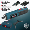 Аккумуляторная отвертка прямая ALTECO CSD 4V T  67507