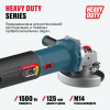 Бесщеточная угловая шлифмашина AGH 1500-125 ECS BL ALTECO 86101