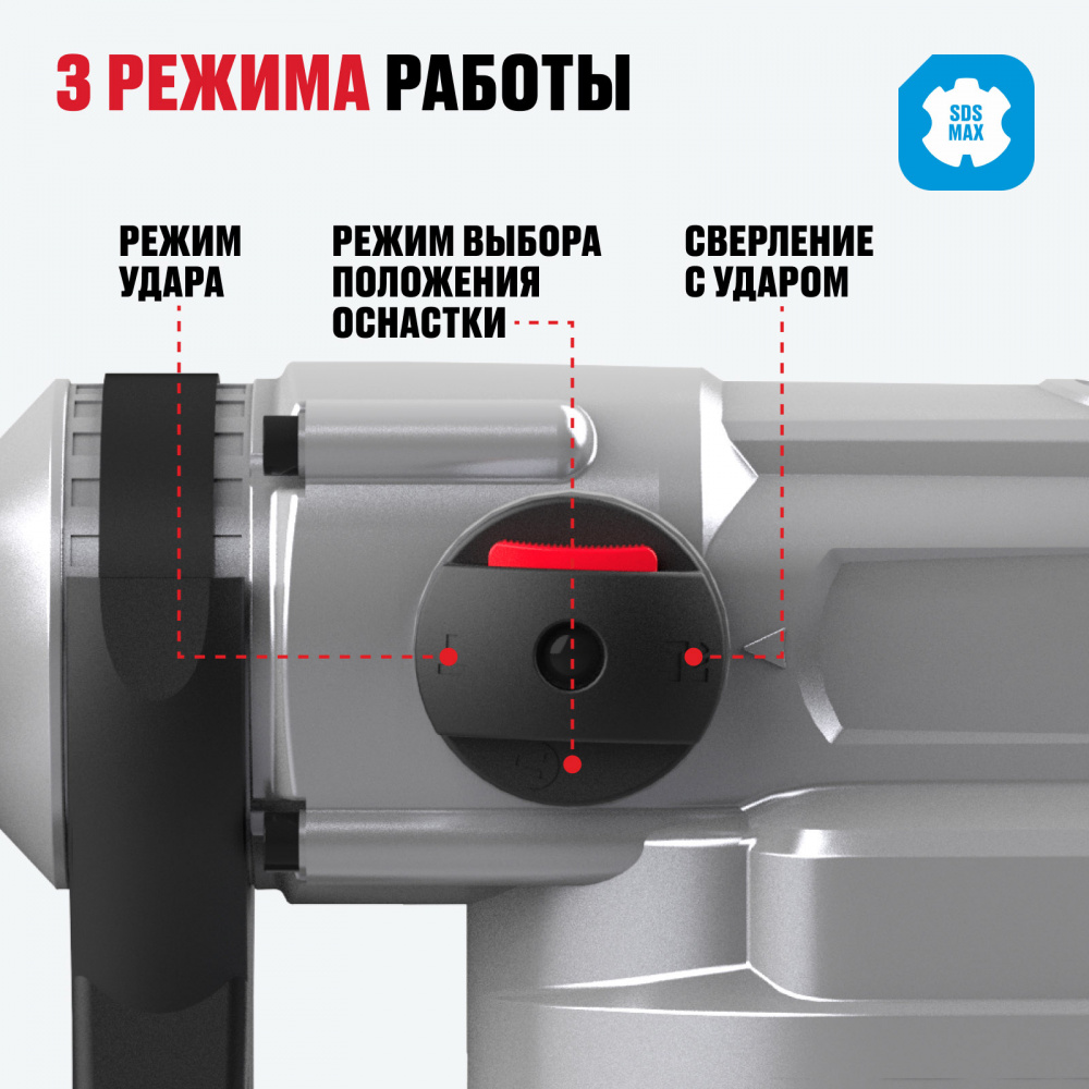 Перфоратор ALTECO RH 1100-38 SDS MAX 12769