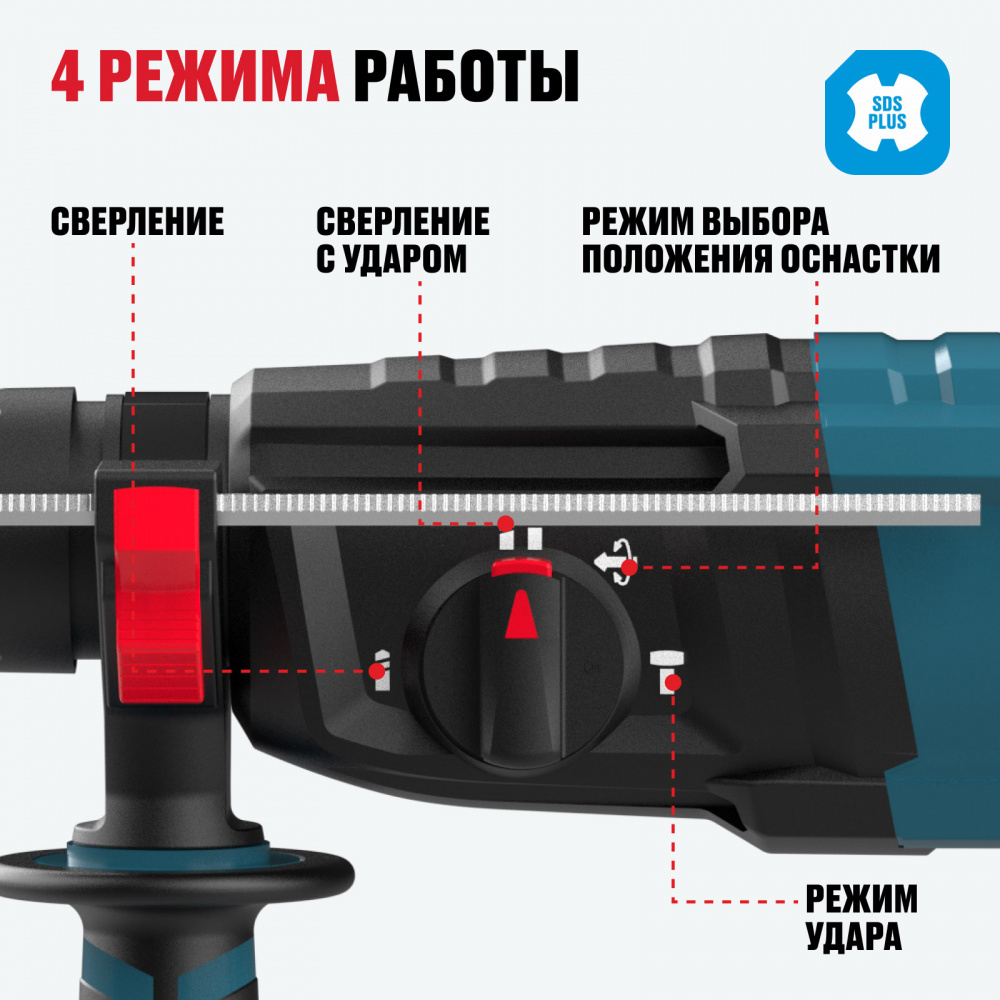 Перфоратор ALTECO RH 950-30 AVS SDS-Plus 94842