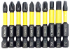 Набор магнитных ударных бит длинной 50 мм (Ph1/Ph2/Ph2/Ph3/Pz1/Pz2/Pz3/SL5/T30/SW4) "РОСОМАХА"