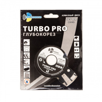 Диск алмазный Trio-Diamond TP152 (125x22,23) Турбо Глубокорез