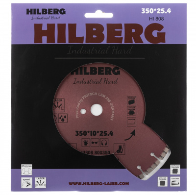 Диск алмазный Hilberg HI808 (350x25,4x12) Industrial Hard