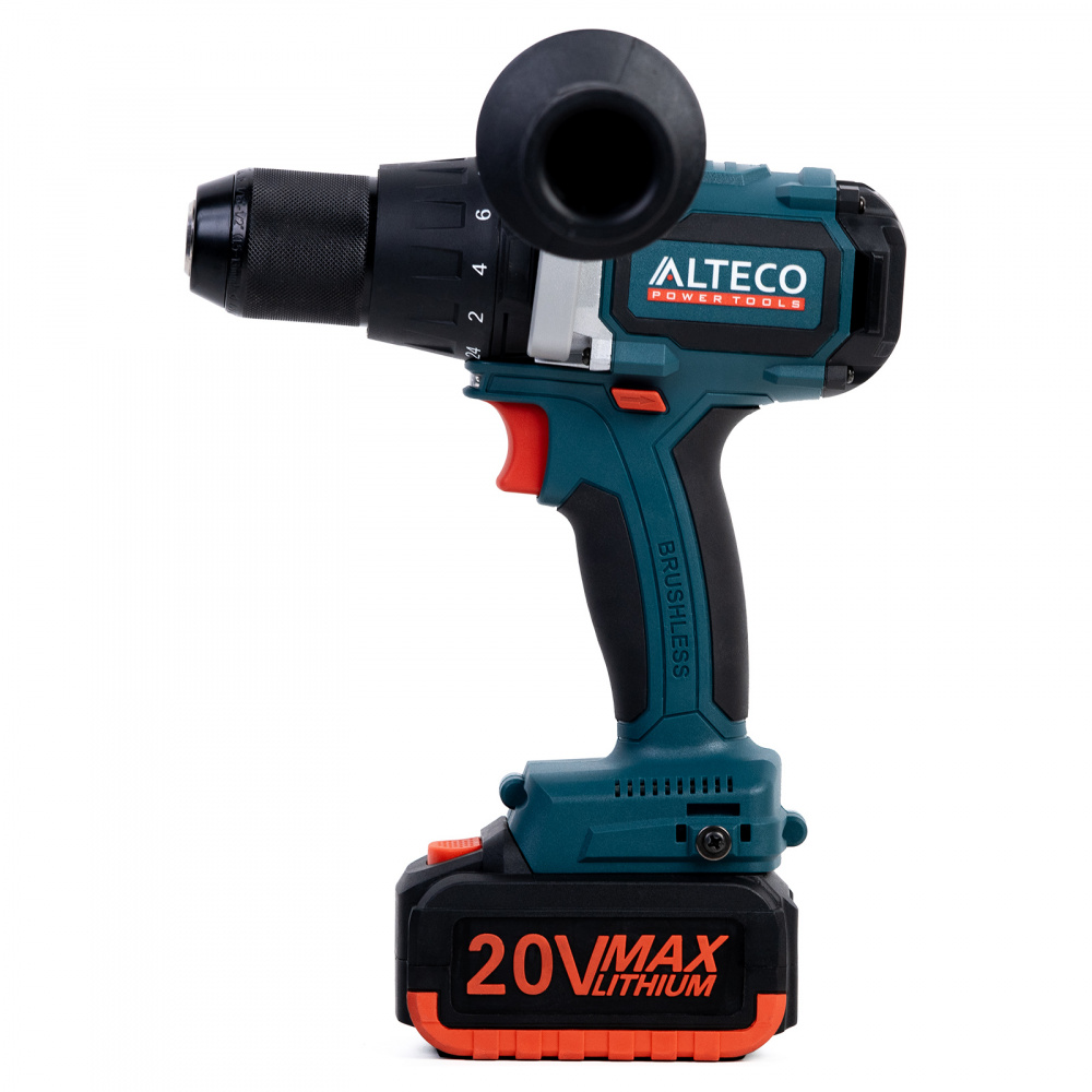Бесщеточная аккумуляторная ударная дрель шуруповёрт ALTECO CID 2013 Li BL 25060