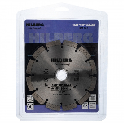 Диск алмазный Hilberg HM103 (150x22,23) Hard Materials Лазер
