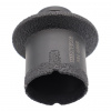 Коронка-фреза алмазная Hilberg HH4565 (45/65х40) по плитке Super Hard M14