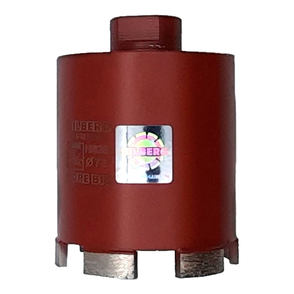Коронка алмазная Hilberg HI825 (72 мм) Industrial Laser Micro Hit под пылеудалитель