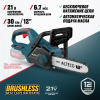 Аккумуляторная цепная пила ALTECO CCS 21-30 Solo 78140