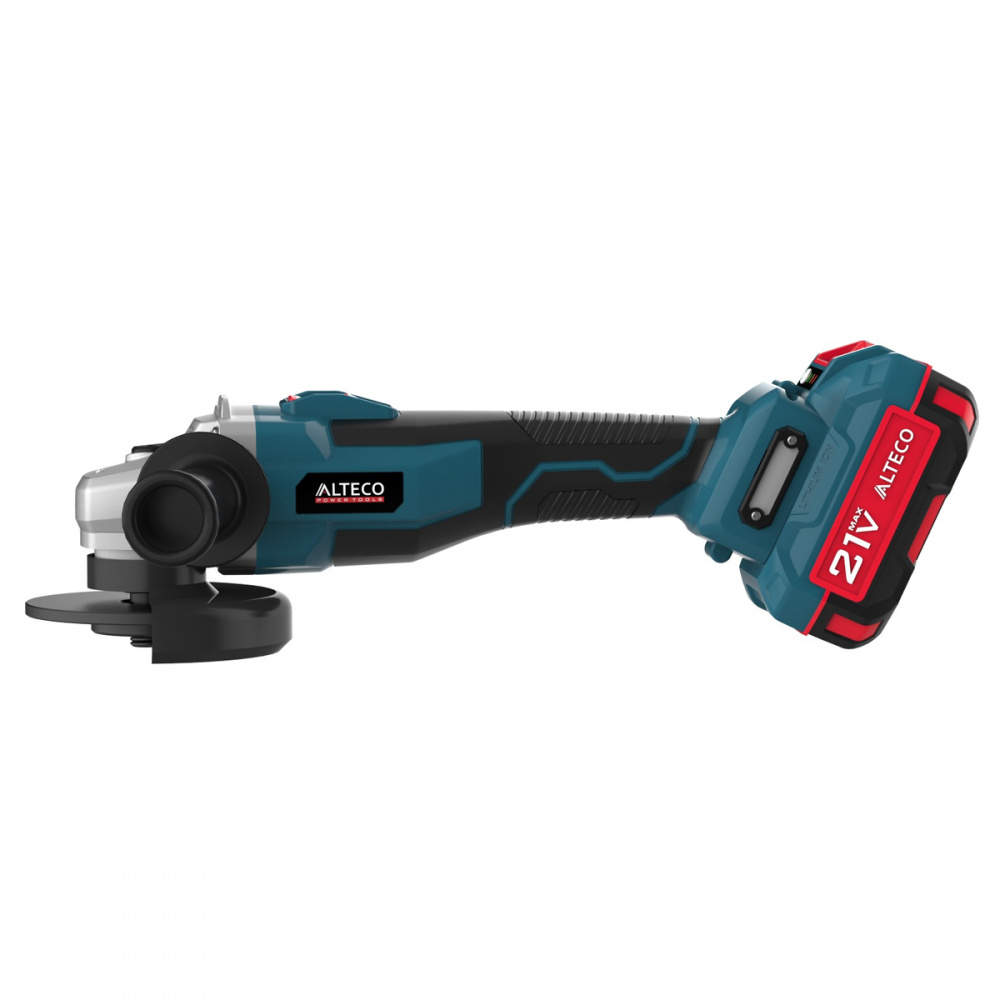 Бесщёточная аккумуляторная угловая шлифмашина ALTECO CAGB 18-125 Li BL 39274