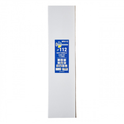 Коронка алмазная Trio-Diamond NFU112 (112x400мм) New Formula 1-1/4 UNC 9T