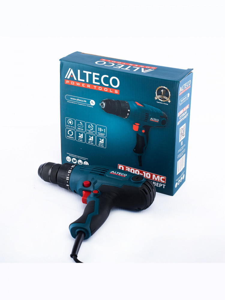 Сетевой шуруповёрт ALTECO D 0328 (D 300-10 MC) 27459