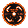 Диск пильный Hilberg HVR165 (165х20х24Тх18º) Vezdehod (reverse)